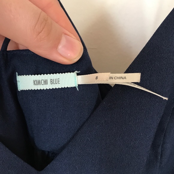 🔻Sold🔻Kimchi Blue Fit and Flare Romper - Picture 4 of 6